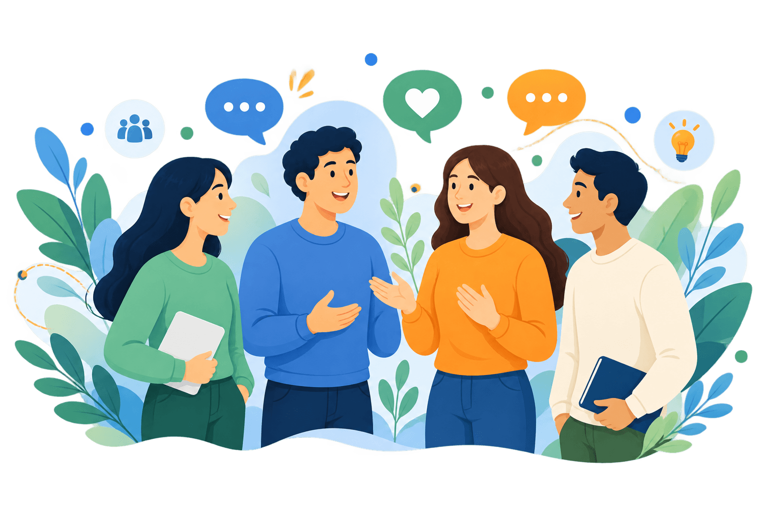 Personas participando en una actividad de la comunidad AFAP
